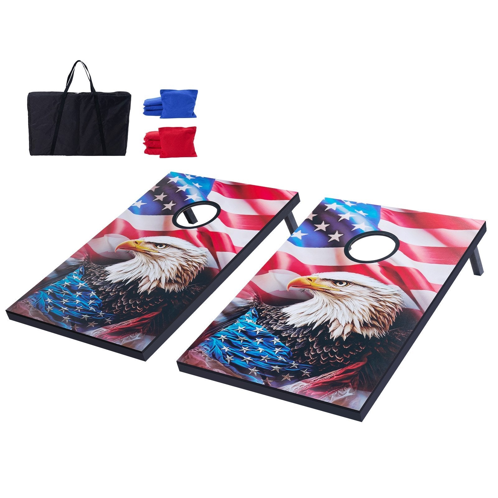 Unleash the Fun with Our Portable MDF Cornhole Game Set